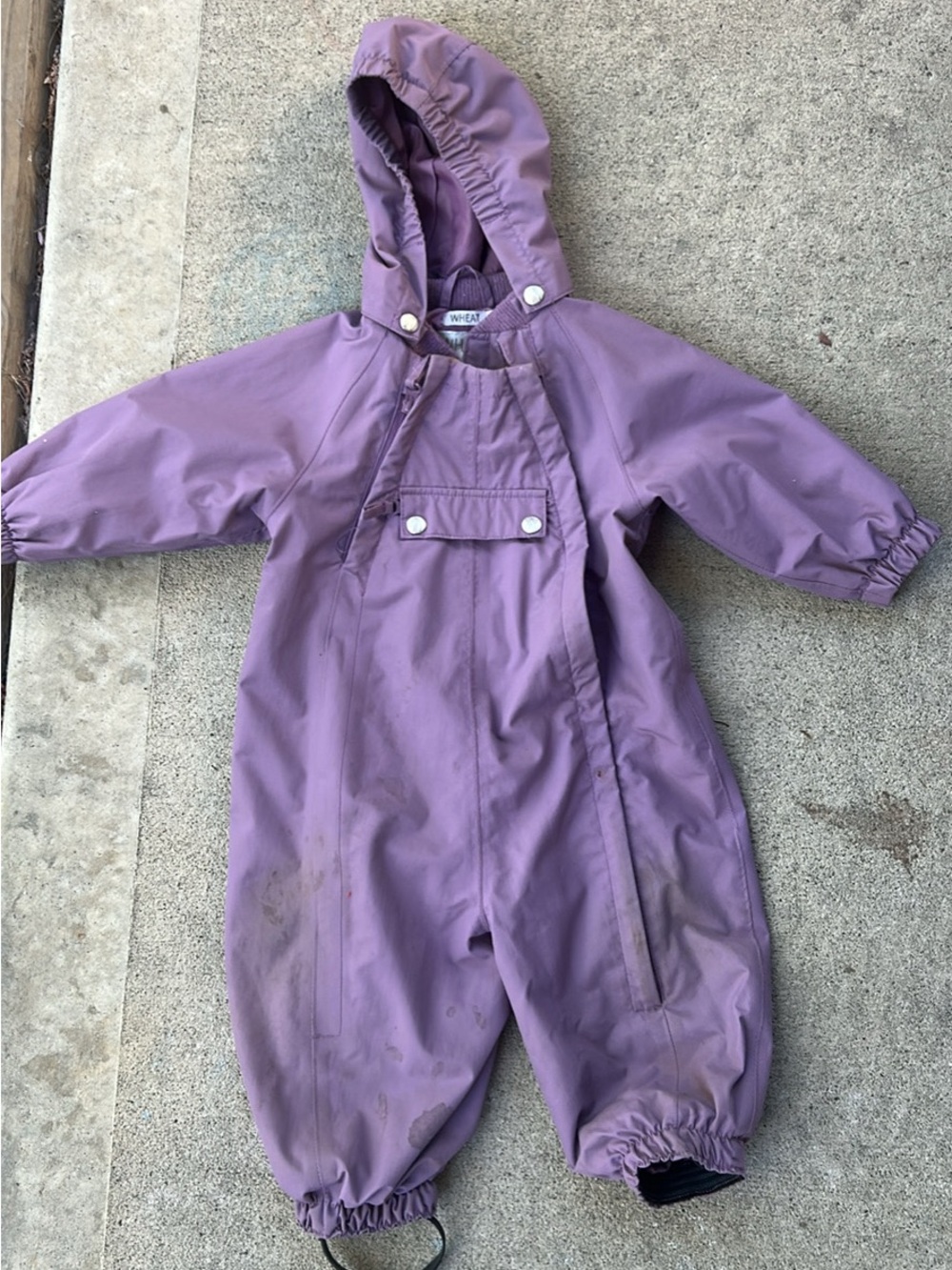 Wheat snowsuit
